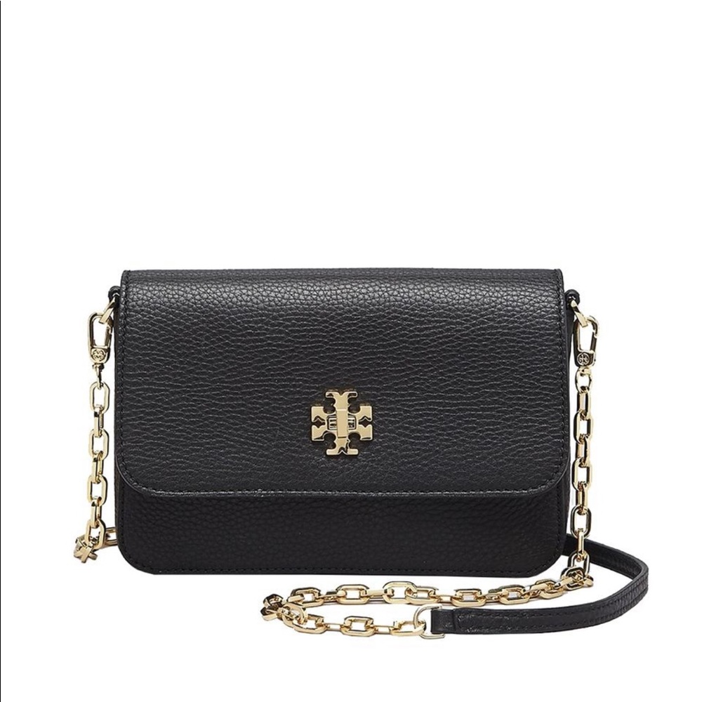 Tory Burch Mercer classic black leather